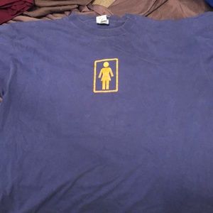 Girl skateboarding t-shirt